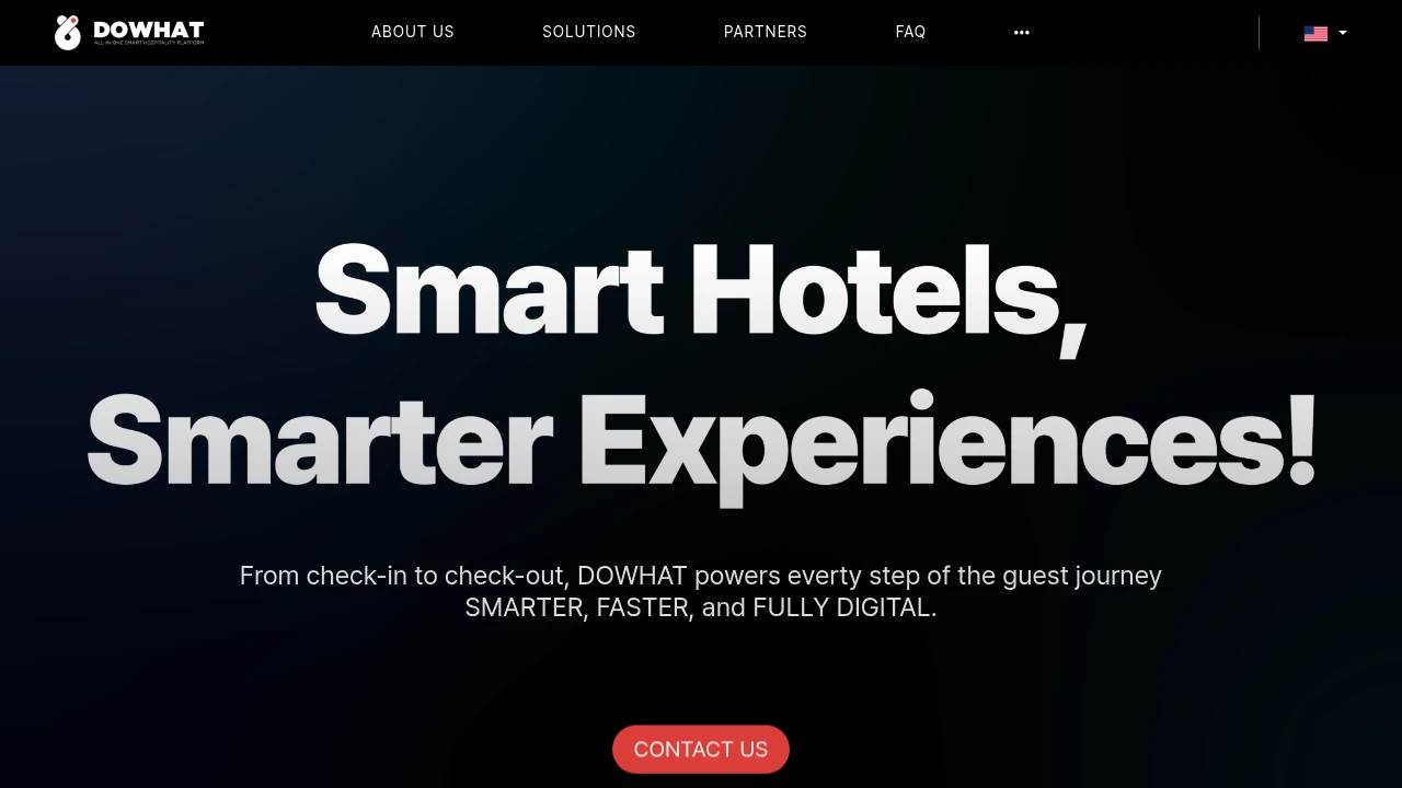 Screenshot of DOWHAT website