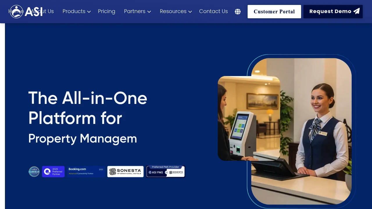 Screenshot of Anand Systems website